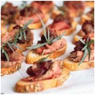 Appetizers at the Stone Hill Inn