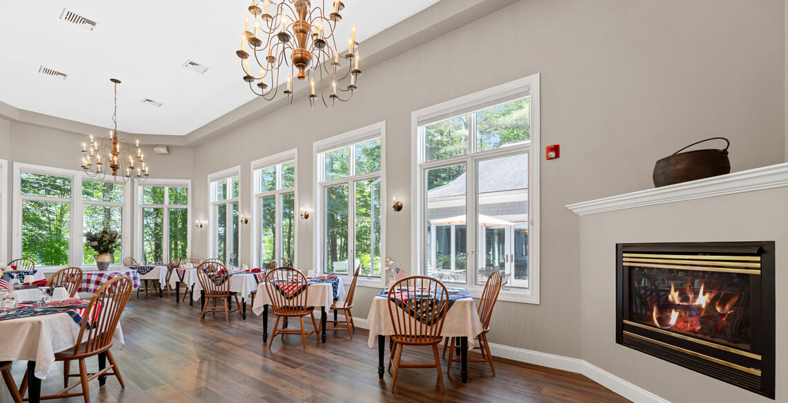 Breakfast Room at Stowe Vermont Bed and Breakfast