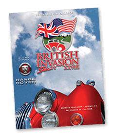 British Invasion - 2018 Schedule of Events