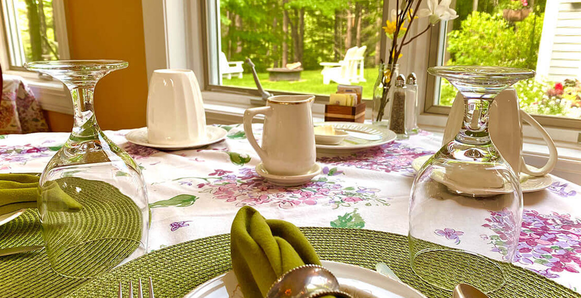 gourmet breakfast at bed breakfast stowe vermont