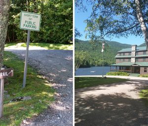 Lake Mansfield Trout Club Parking