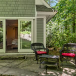 Private Garden View from West Branch