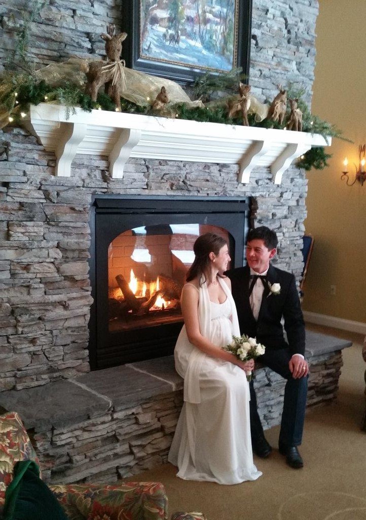 Winter Wedding - Elopement - Stowe Vermont