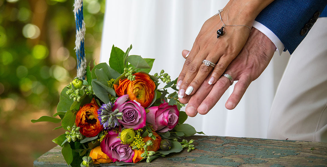 Sunday Garden Wedding at Best Bed and Breakfast in Stowe Vermont