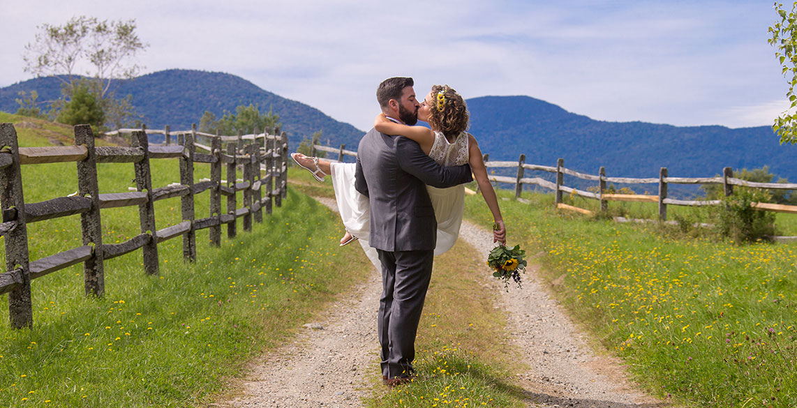 Intimate Wedding in Stowe Vermont