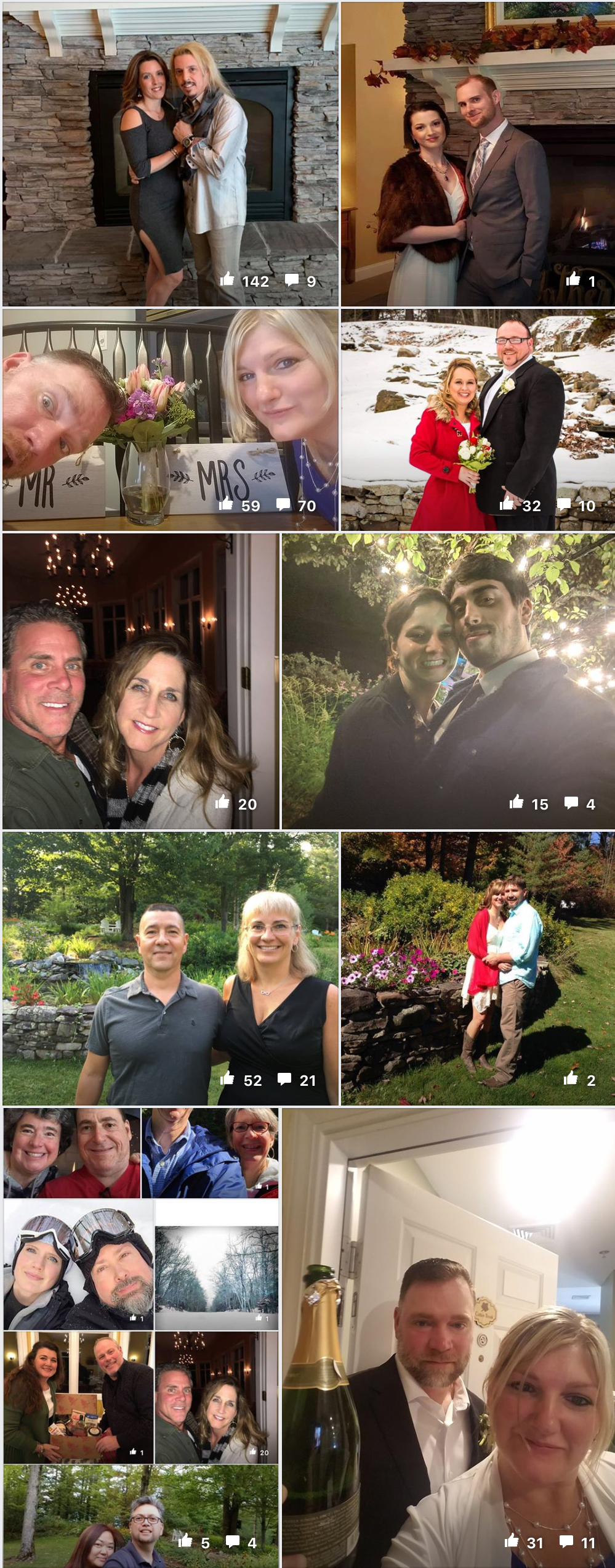 Stone Hill Inn Guest Selfie Pictures