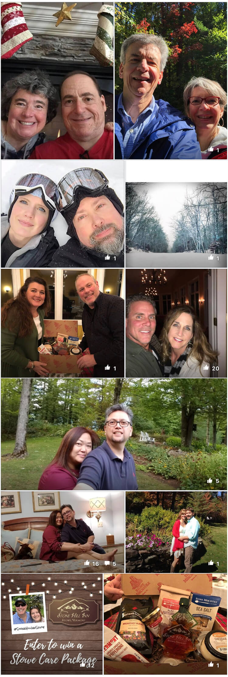 Stone Hill Inn Selfies