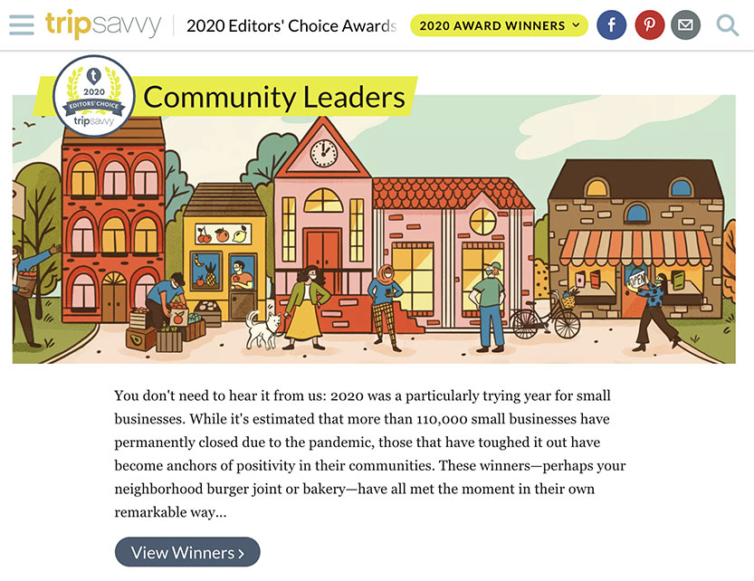 Trip Savvy Community Leaders 2020 Travel Awards